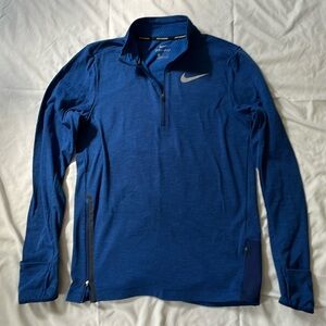 Nike dry fit running quarters zip men’s small